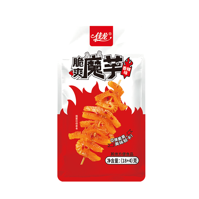 22g China Hot Sale Crispy Konjac Snack-Fragrant Spicy အရသာ